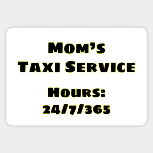 Mom's Taxi Magnet